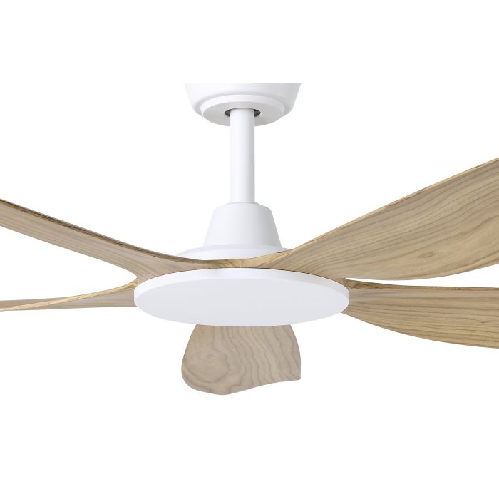 MIAMI 48 DC FAN WHT/BLACKBUTT