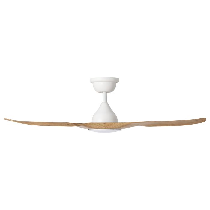 TAHITI IP66 52" DC LED WHITE/BLACKBUTT