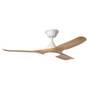 TAHITI IP66 52" DC LED WHITE/BLACKBUTT