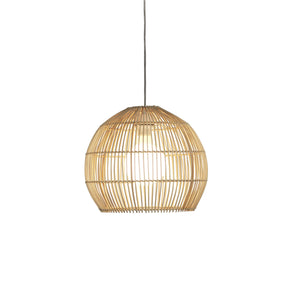 Batu.36 Natural Rattan Shade E27 DIY - pendant - Lux Lighting