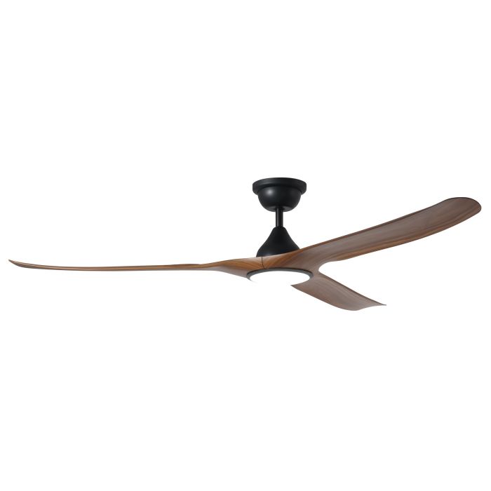 TAHITI IP66 72" DC LED BLK/NEW TEAK