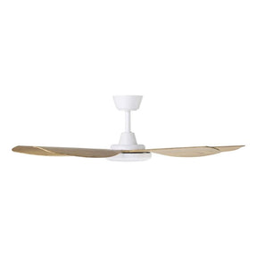 MIAMI 48 DC FAN 20W LED TRI-COL WHT/BLACKBUTT