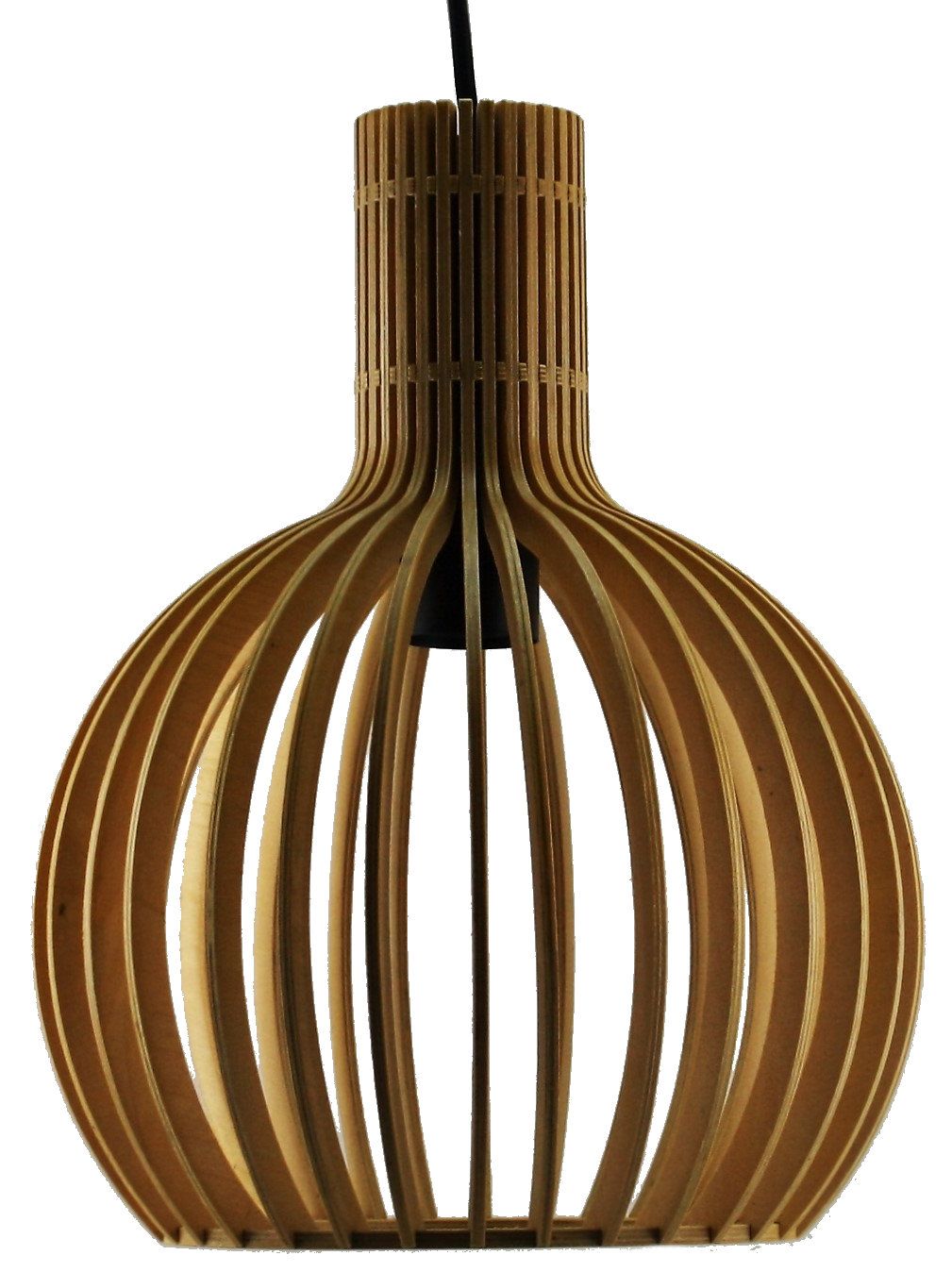 P1603 Small Wood Pendant - pendant - Lux Lighting
