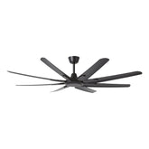 SANTORINI 66 DC FAN BLK