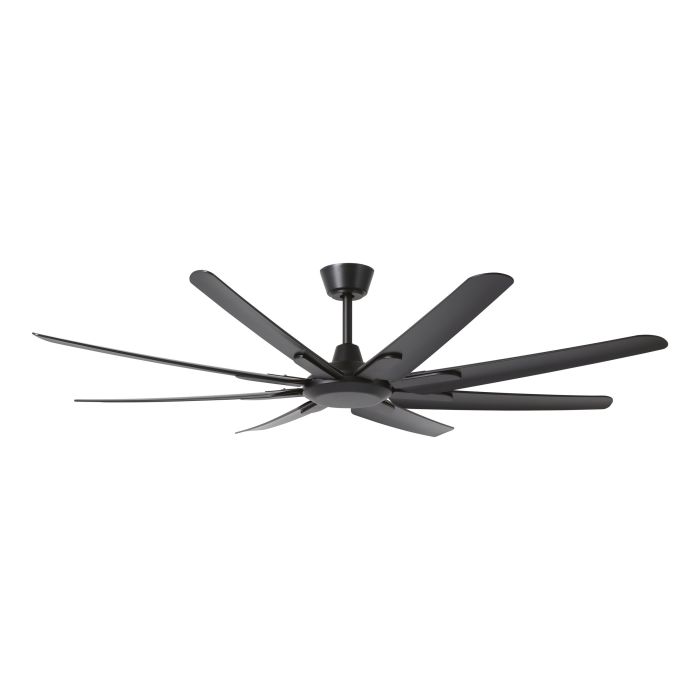 SANTORINI 66 DC FAN BLK