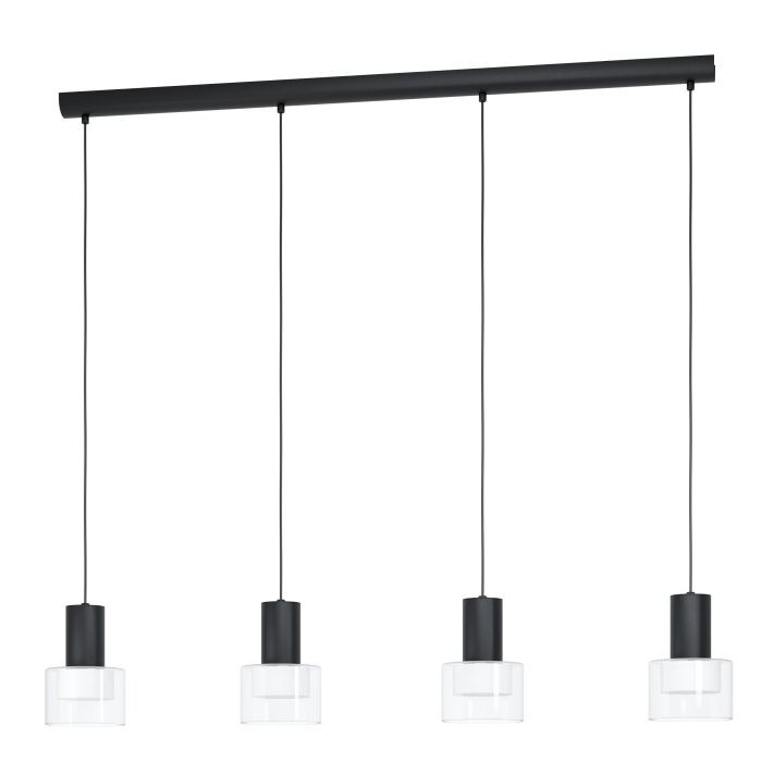 MOLINEROS H/L 4X5W GU10 LED TRI-COL BLK