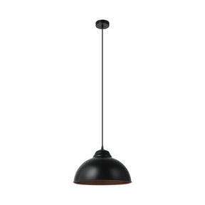 TRURO 2 H/L 1X60W E27 BLK/COP