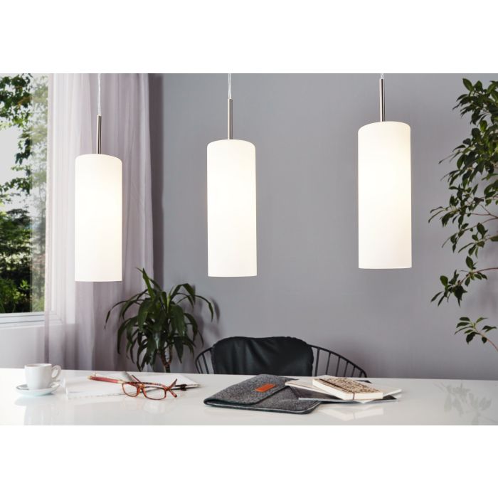 TROY 3 H/L 3X60W E27 SN/OPAL