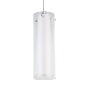 PINTO H/L 1X60W E27 CHR/OPAL/CLR