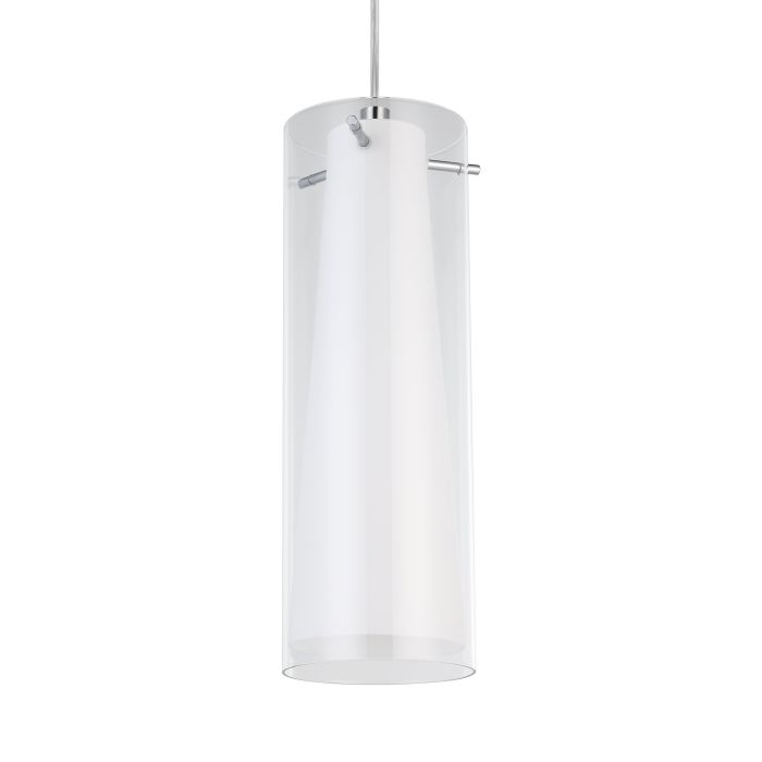 PINTO H/L 1X60W E27 CHR/OPAL/CLR