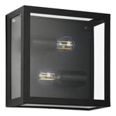 ALAMONTE 1 EXT OYS 2X60W E27 BLK