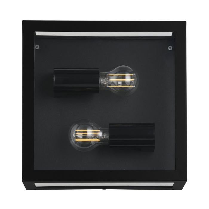 ALAMONTE 1 EXT OYS 2X60W E27 BLK