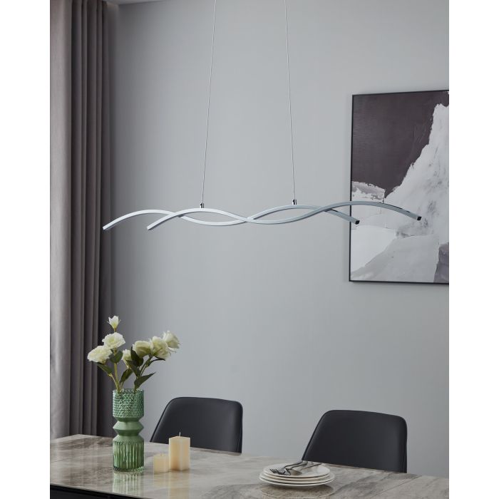 LASANA 2 H/L 2X13W LED 3000K CHR