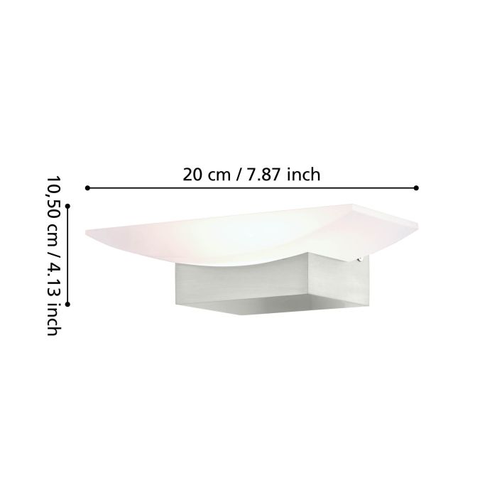 METRASS W/L 6W LED 3000K SN