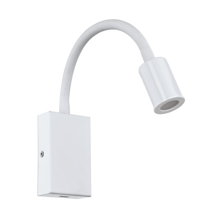 TAZZOLI W/L 3.5W LED 3000K WHT W/USB CHRG