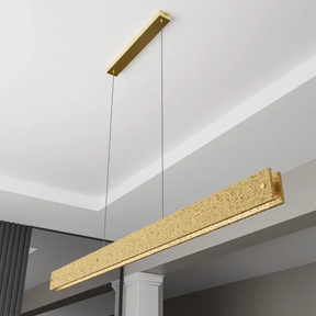 Calibo Couas Textured Honeycomb 3CCT LED Linear Pendant - 2000mm