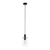 MONTEFINO H/L 1X60W E27 BLK/CLR