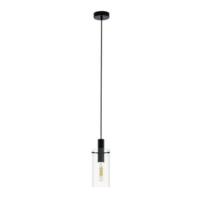 MONTEFINO H/L 1X60W E27 BLK/CLR