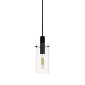MONTEFINO H/L 1X60W E27 BLK/CLR