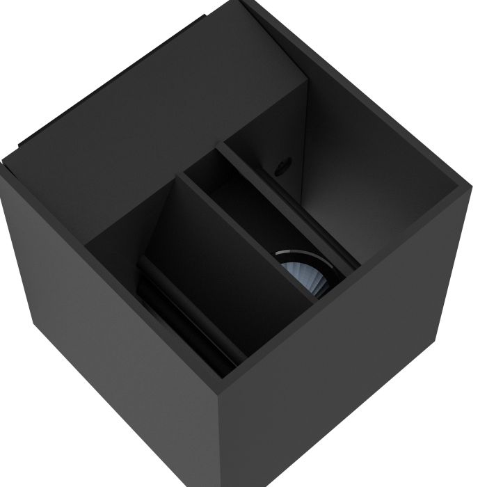 CALPINO EXT W/L 2X2.3W LED 3000K ANTH
