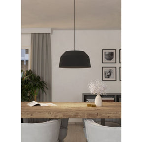 CONTRISA H/L 1X40W E27 BLK 380MM