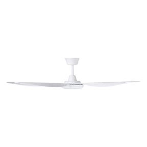 MIAMI 60 DC FAN 20W LED TRI-COL WHT