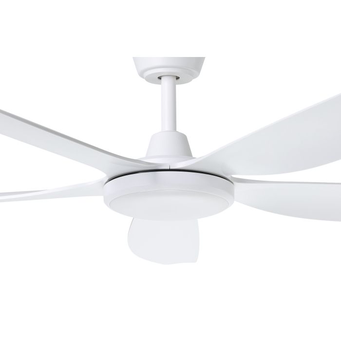 MIAMI 60 DC FAN 20W LED TRI-COL WHT