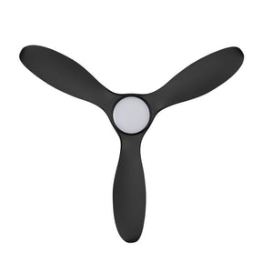 NOOSA 52 DC FAN 18W LED TRI-COL BLK