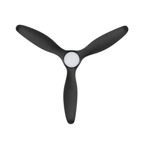 NOOSA 60 DC FAN 18W LED TRI-COL BLK