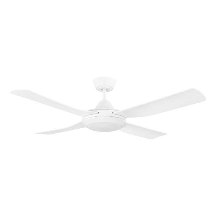 BONDI 48 AC FAN 20W LED TRI-COL WHT