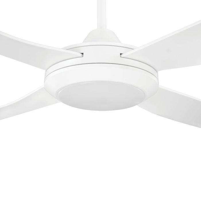 BONDI 48 AC FAN 20W LED TRI-COL WHT