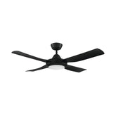 BONDI 48 AC FAN 20W LED TRI-COL BLK