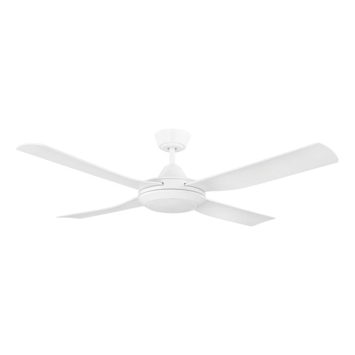 BONDI 52 AC FAN 20W LED TRI-COL WHT