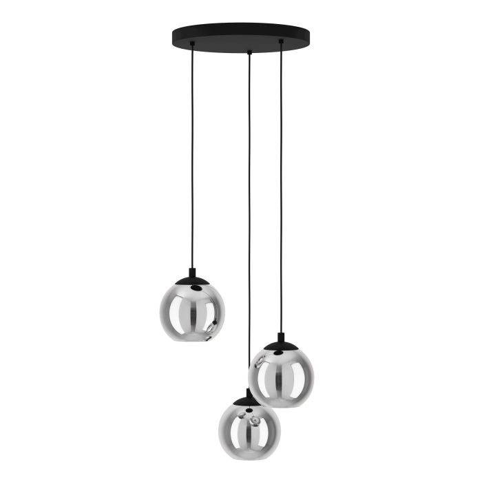 ARISCANI H/L 3X40W E27 BLK/BLK TR