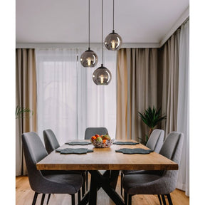 ARISCANI H/L 3X40W E27 BLK/BLK TR