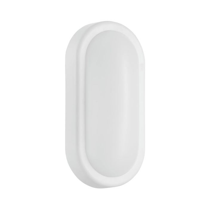 BURLEIGH EXT W/L 12W LED TRI-COL BLK OR WHT OVAL
