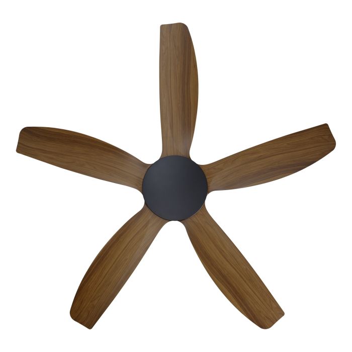 MIAMI 48 DC FAN BLK/NEW TEAK