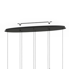 PARATEBUENO H/L 8X3W LED 3000K NKL NERO OBLONG