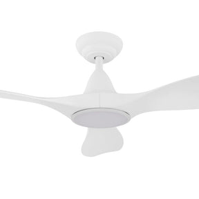 NOOSA 40 DC FAN 18W LED TRI-COL WHT