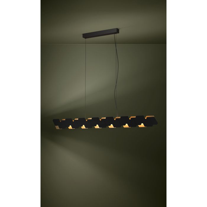 ALTAGRACIA H/L 44W LED BLK/GLD
