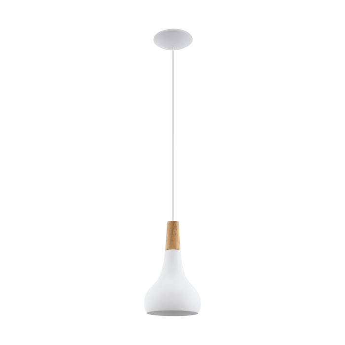 SABINAR H/L 1X60W E27 WHT SML 2M