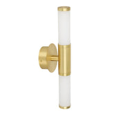 PALMERA 1 W/L 2X4.5W LED BRS MATT/OPAL