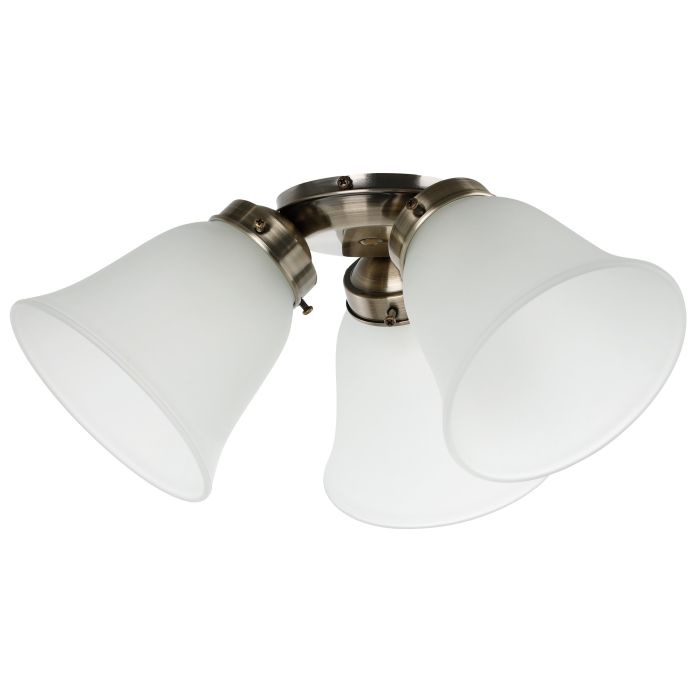 WAIKIKI FAN LT 3X40W ANT BRZ/FR