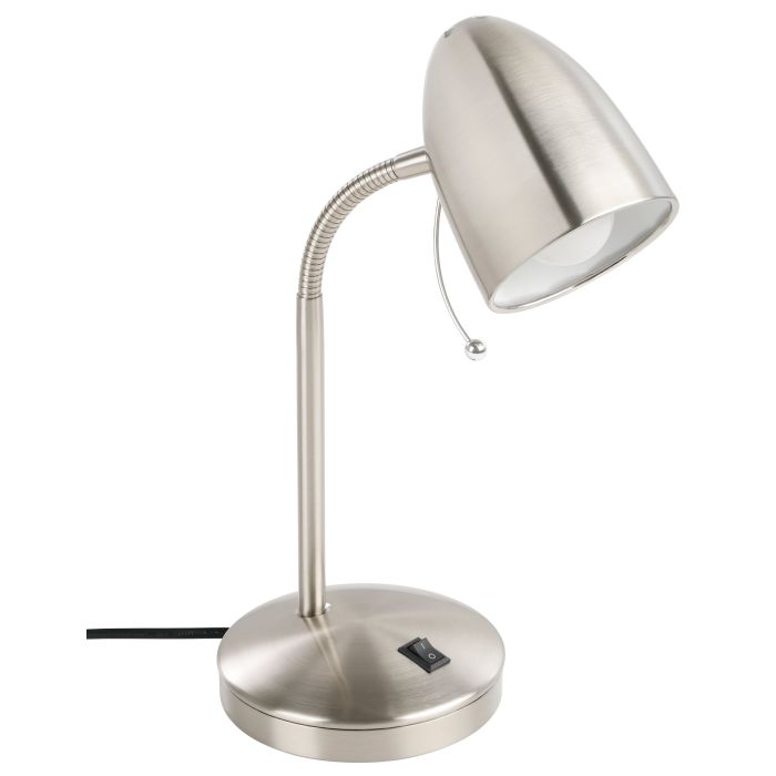 Lara T/l 1x10w E27 Sn W/usb Chrg - Table Lamp - Lux Lighting