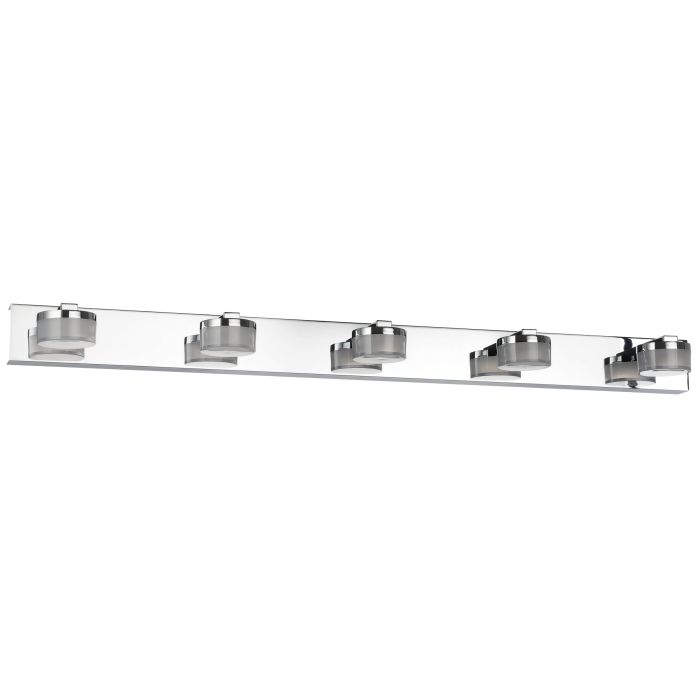 ROMENDO 2 W/L 5X5W LED TRI-COL CHR