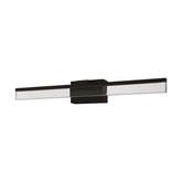 PALMITAL 2 W/L 11W LED TRI-COL BLK 595MM