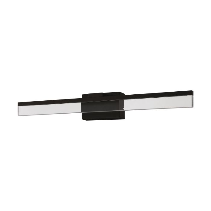 PALMITAL 2 W/L 11W LED TRI-COL BLK 595MM