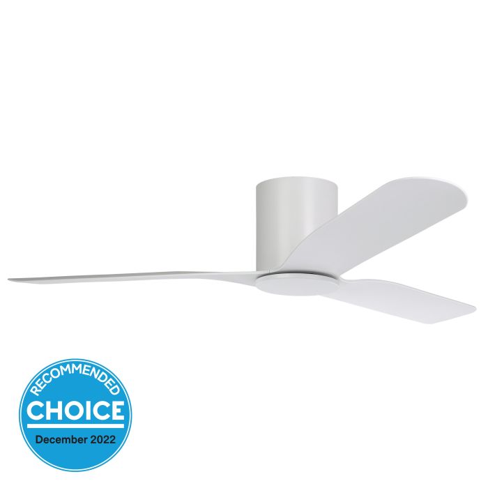 ILUKA 52 DC FAN WHT HUGGER