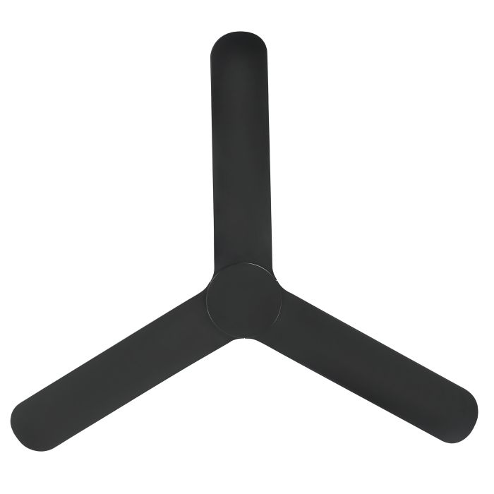 ILUKA 52 DC FAN BLK HUGGER