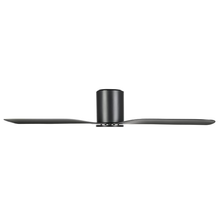 ILUKA 52 DC FAN BLK HUGGER